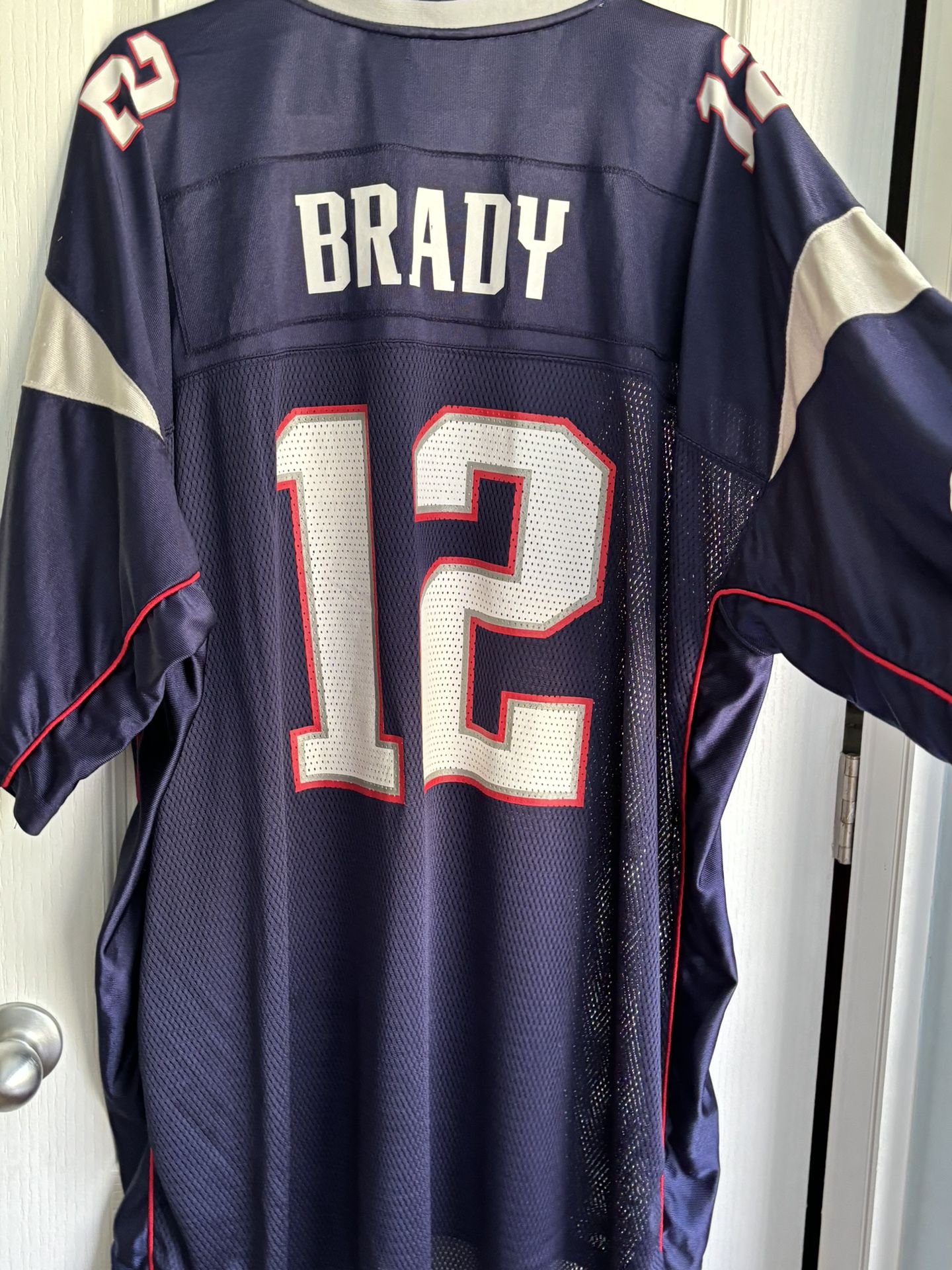 Tom Brady jersey New England Patriots NFL Reebok, men’s 4XL Tall