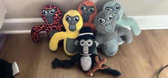 Gorilla Tag Plushies