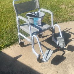 Shower Commode, Transport Chair