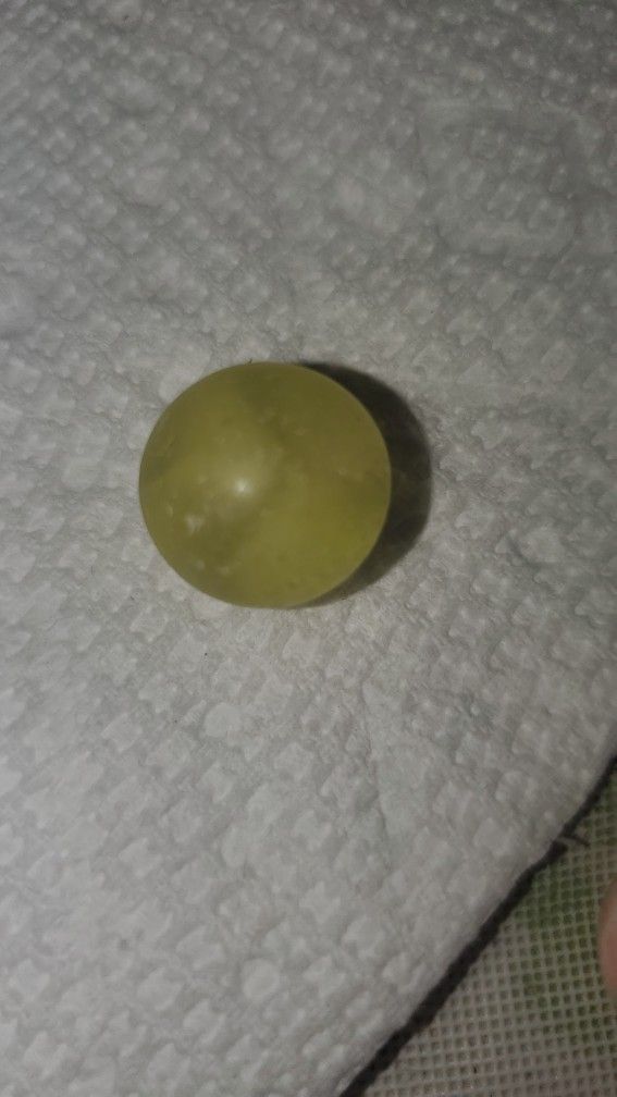 Vintage Akron Agate Lemonade Marble