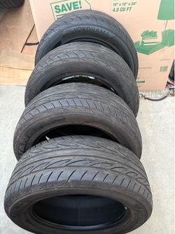 Yokohama advan tires 225/55/16 set