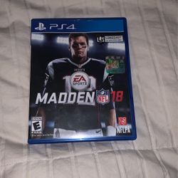 Madden 18 PS4