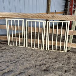 Heavy Metal Window Grates For Horse Stall