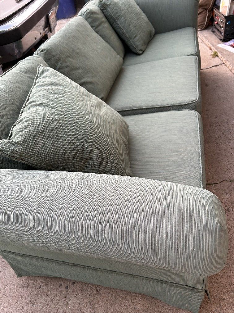 Olive Green Couch