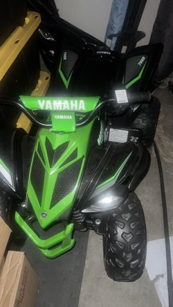 Yamaha 12 Volt Raptor Battery Powered Ride-On - New Custom Graphic Design - for Boys & Girls Ages 3 and up