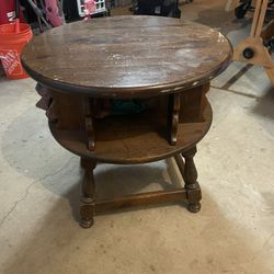 Round Table That Spins 