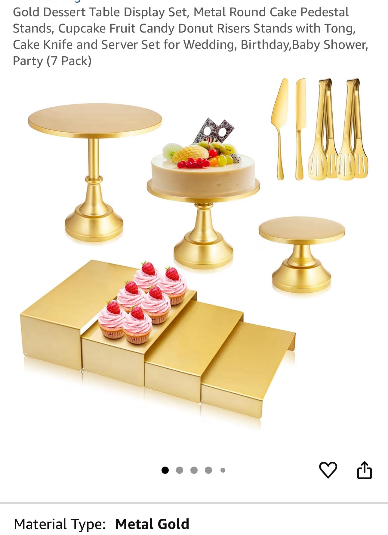 Dessert Table Display New In Box $40