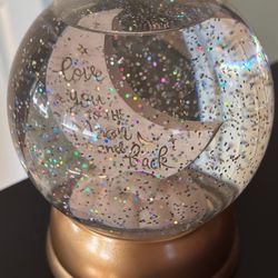 I Love You To The Moon And Back Globe 