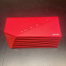 Red Auvio Bluetooth Speaker 