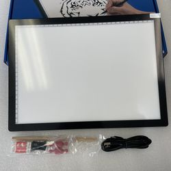 A4 LED Cordless Light Tracing Board Tracing Pad Rechargeable USB 