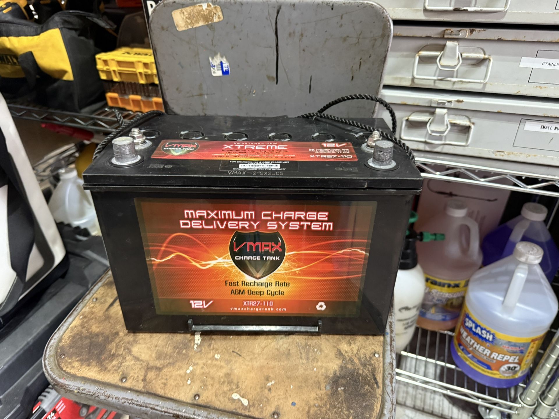 AGM Battery and Charger for Sale