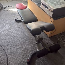 Bowflex Adjustable Bench Incline Decline 