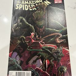 The Amazing Spider-Man #691 (2012, Marvel) 1:25 Adam Kubert Lizard Variant, NM