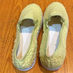 Lime Sneakers 