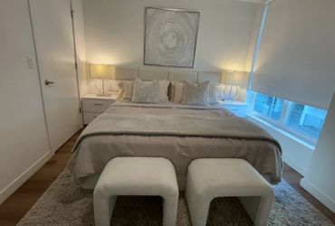 White Nightstands Set of 2