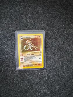 Kabutops 9/62 Fossil-Unlimited Edition Holo Pokemon