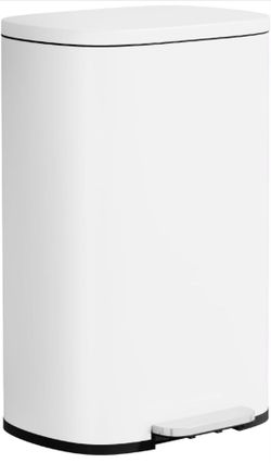 TLSUNNY 13.2 Gallon Automatic Trash Can, Motion Sensor Garbage bin
Stainless Steel Smart Trash Can W/ Butterfly Lid, Bag Retainer Ring for Living Room