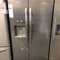 New Frigidaire 33” Wide Stainless Steel Refrigerator Water And Ice Dispenser Not Working 