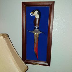 FRANKLIN MINT BALD EAGLE DAGGER