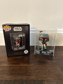 Funko Pop Star Wars Boba Fett Diecast 01 Funko Shop Exclusive Figure Common
