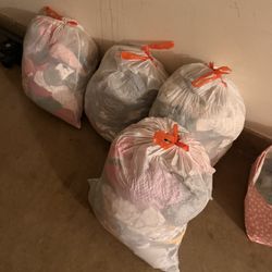 Babygirl/ Baby boy Clothes Bags (10$) Each Bag 