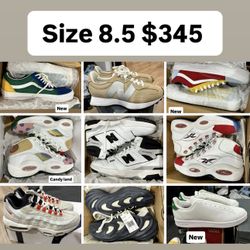 Men’s Size 8.5 Package Deal All For $345