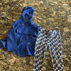 Cute Girl’s Calvin Klein Outfit Size 3T.