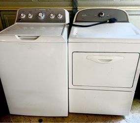 Whirlpool washer and dryer