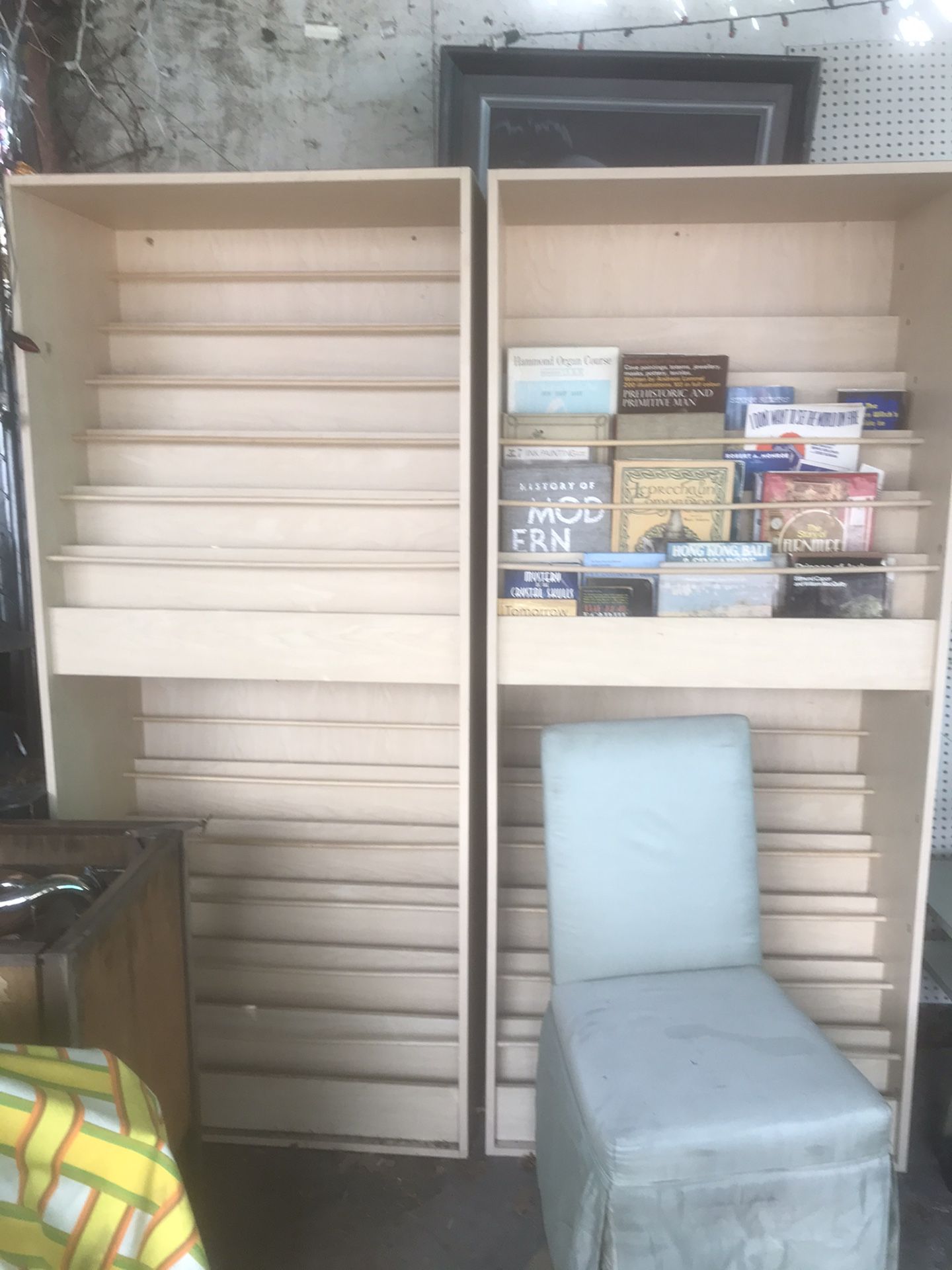 Record / book display Shelving units