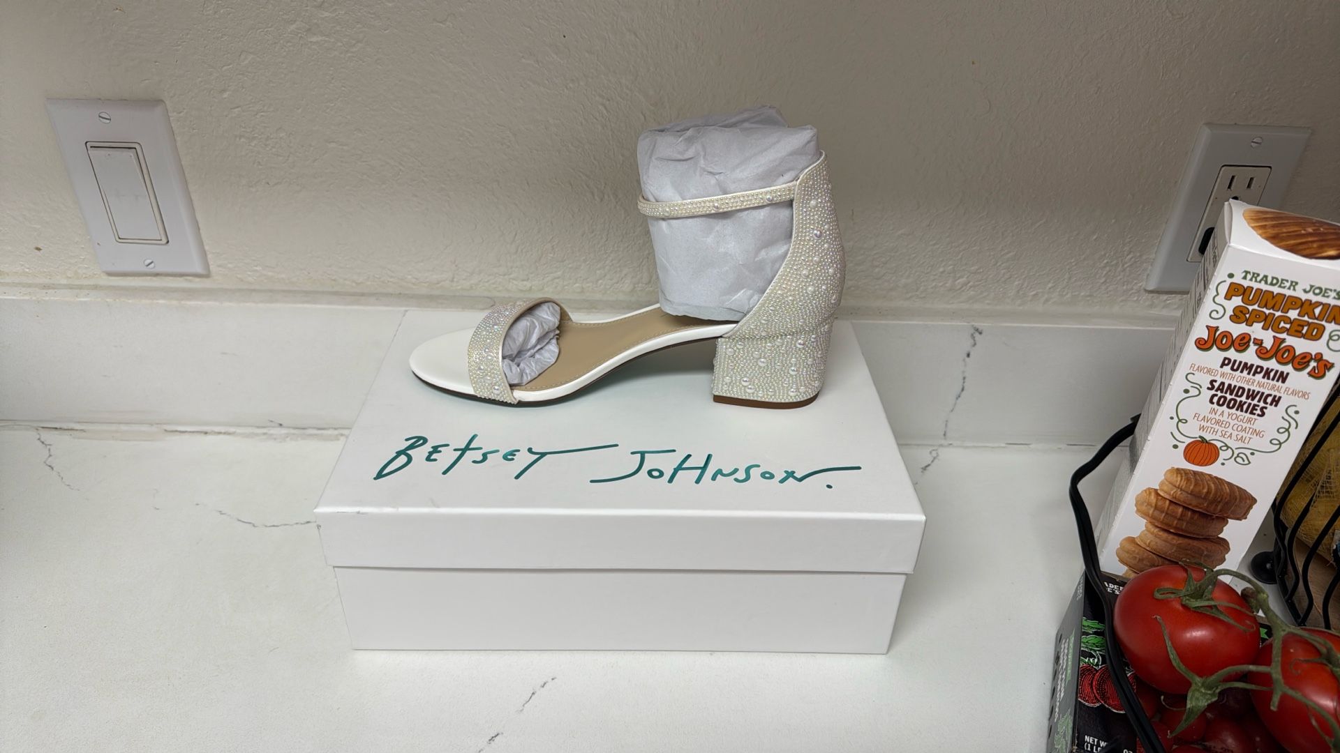 Betsey Johnson Women's Mari Block Heel Evening Sandals