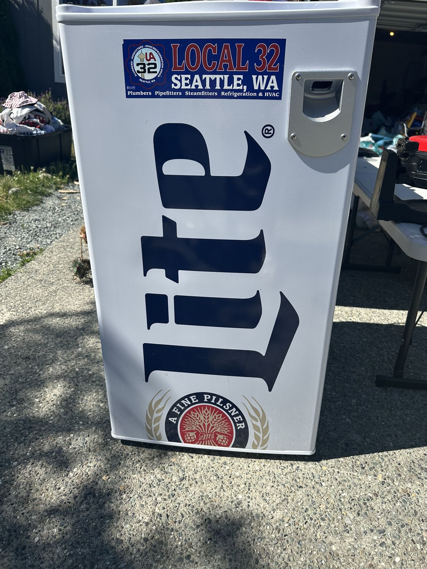Miller Lite Mini Fridge