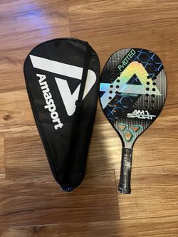AMA SPORT Proteo beach tennis racquet with carrying cover