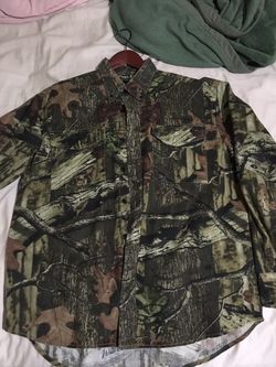 Vintage Break Up Camo Mossy Oak Jacket