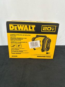 DEWALT DCC020IB 20V MAX Corded/Cordless Air Inflator (Tool Only) - Brand New Sealed