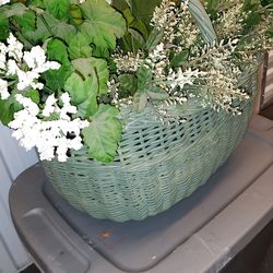 Large 15" Wicker Basket