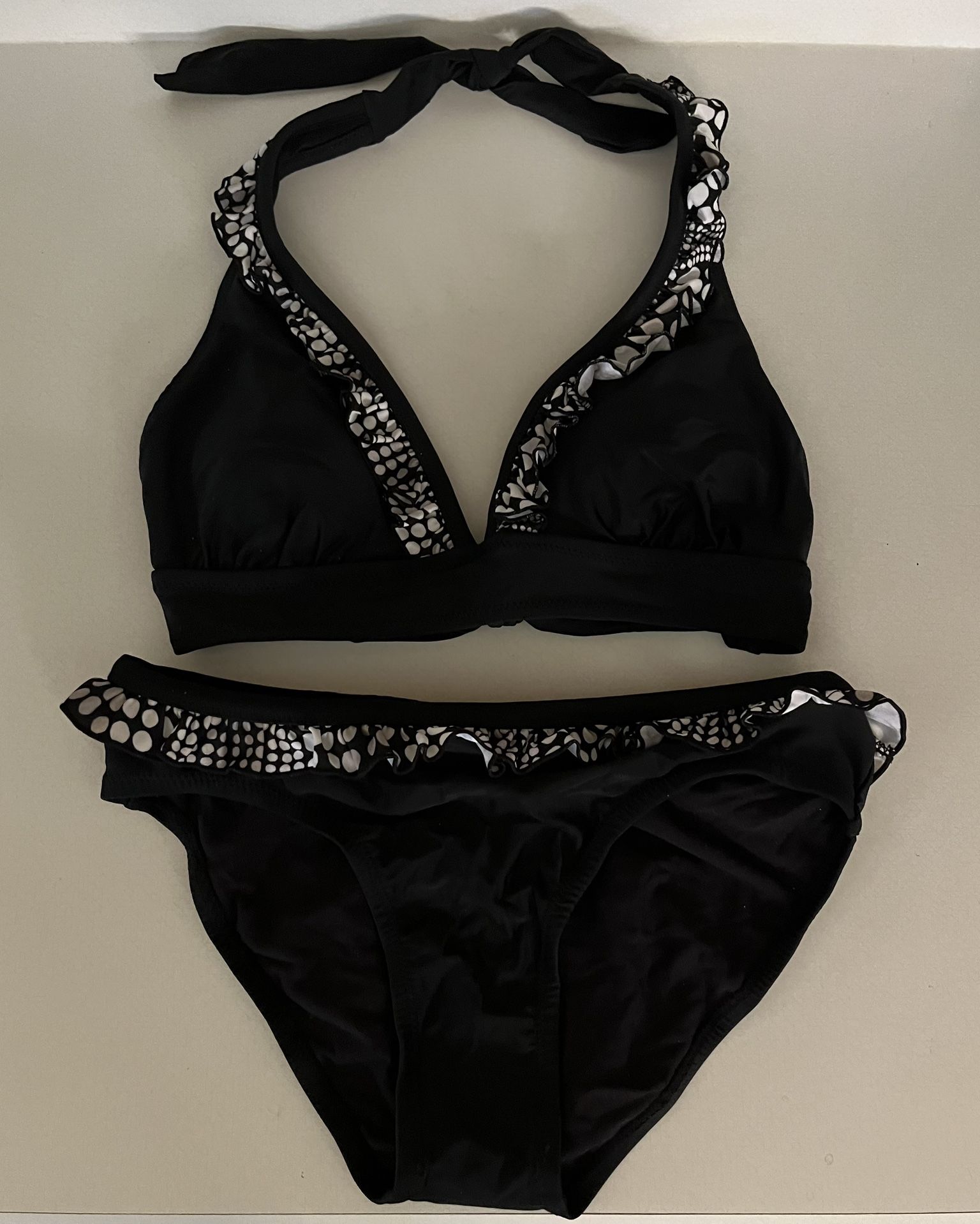 Beach Couture Black Bikini