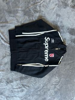 Supreme x umbro jacket black