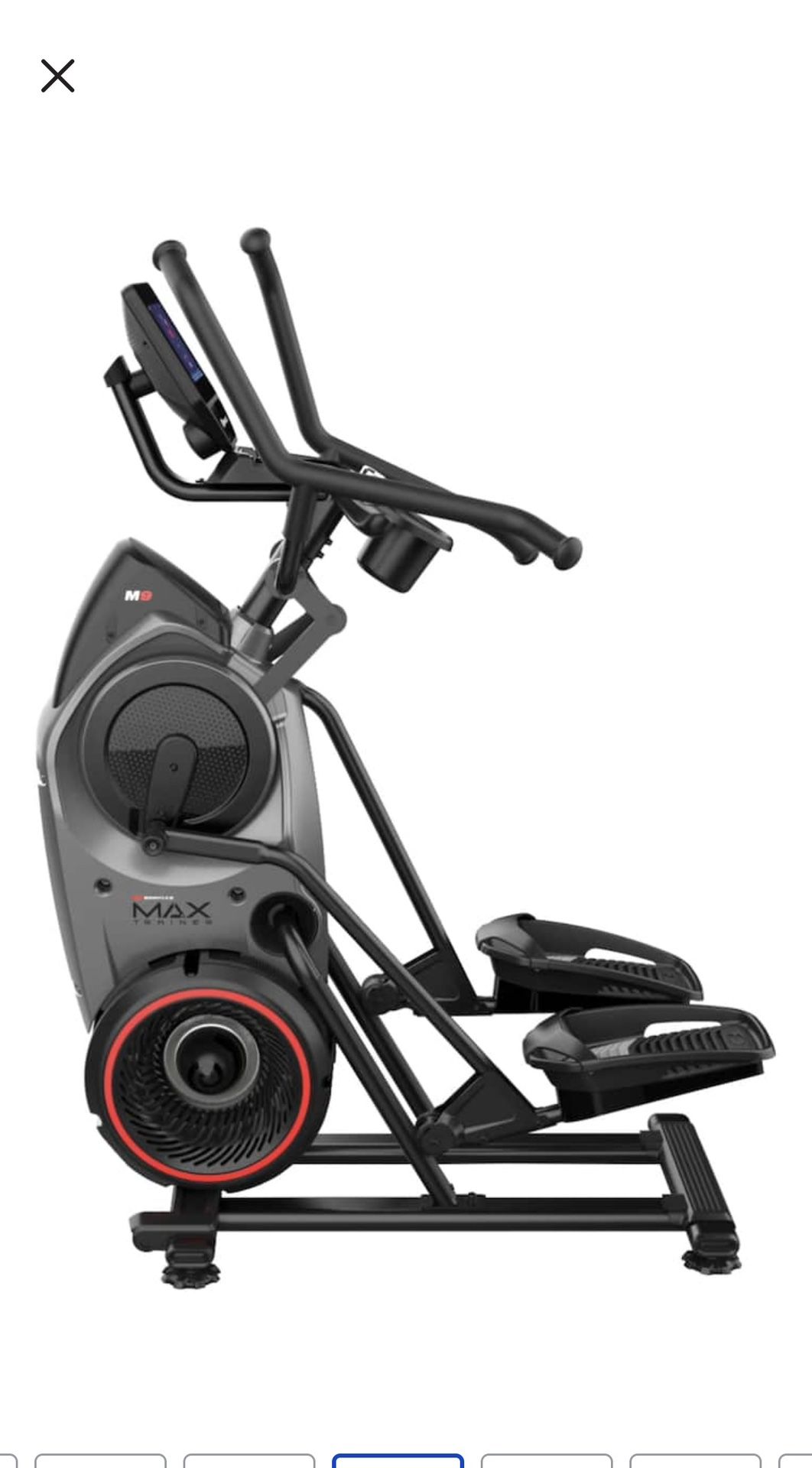 BowFlex Max Trainer M9 With BowFlex Cardio Machine Mat