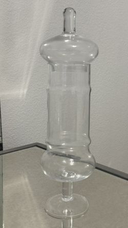 Cute Apothecary Glass Jar