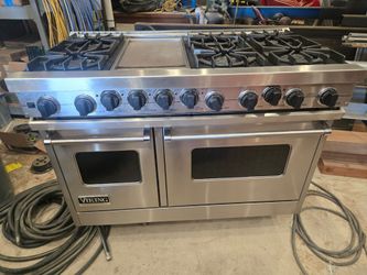 Viking Professional Stainless Steel Dual Oven Range