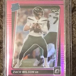 Zach Wilson Optic PINK Rated Rookie 