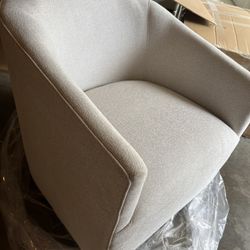 Baldwin Upholstered Swivel Armchair