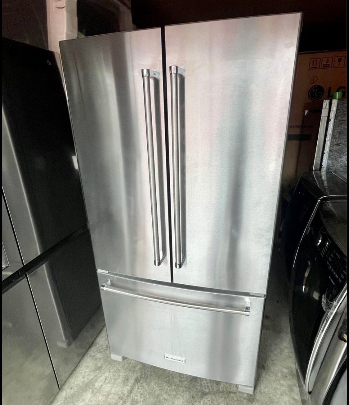 KitchenAid counter depth French door refrigerator