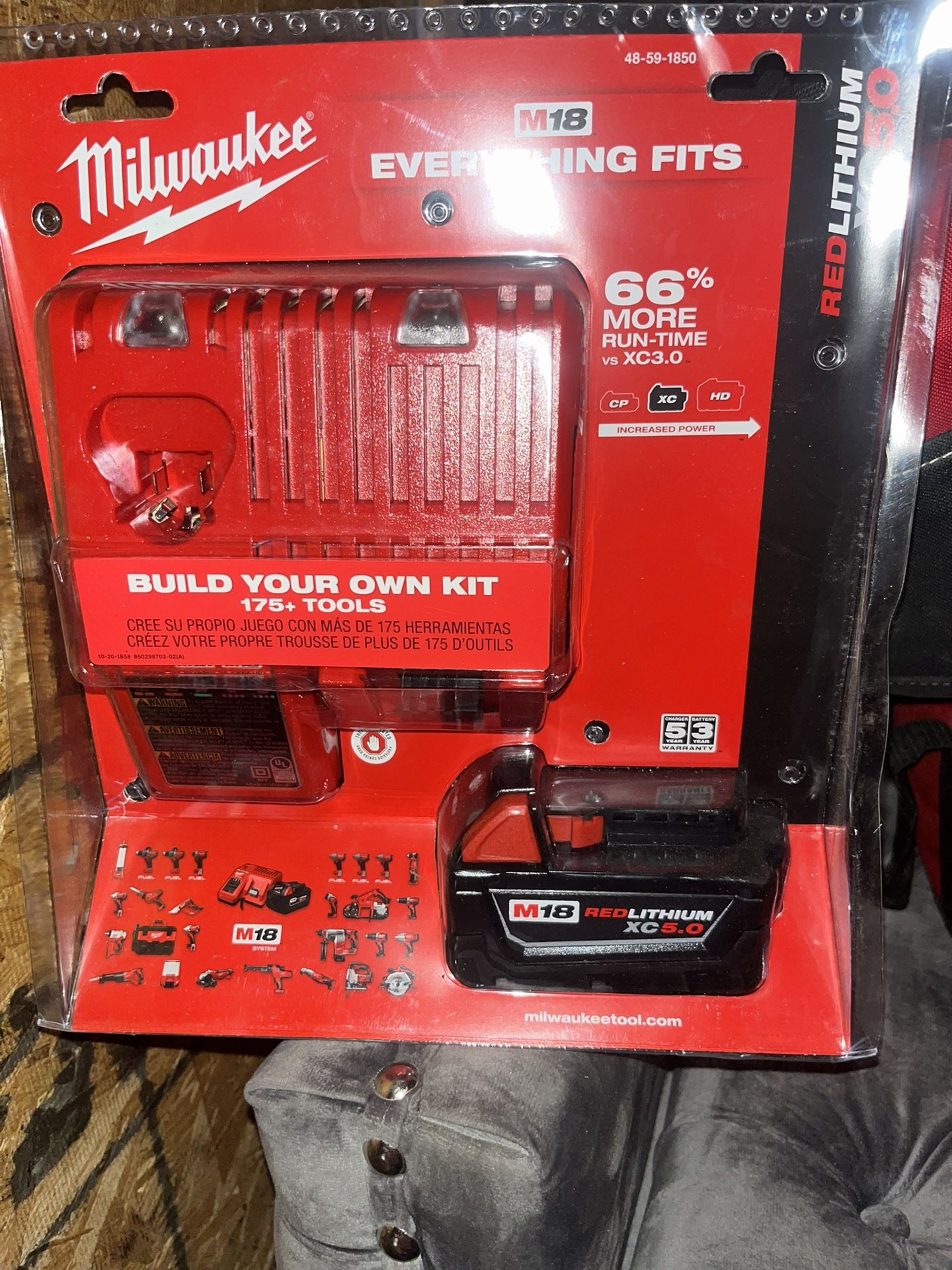 Milwaukee Lithium XC 5.0