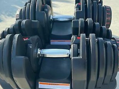 Bowflex SelectTech 1090 Dumbbells Weights Pair DumBbell 10-90lbs