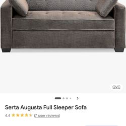 Serta Augusta Full Sleeper Sofa