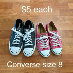 Converse Shoes Women’s Size 8