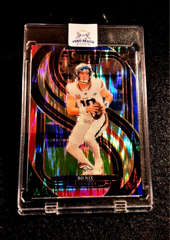 Bo Nix 2025 Panini Shock RC DENVER BRONCOS NFL 