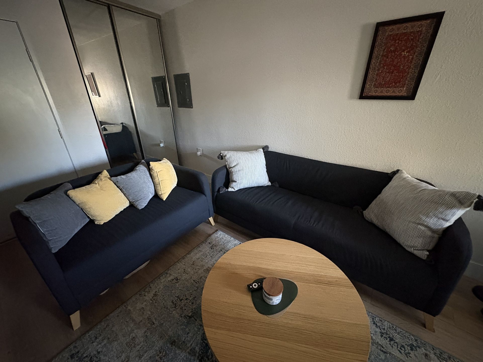 Living Room Set ( Sofa and Loveseat)