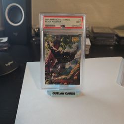 1994 BLACK PANTHER MARVEL MASTERPIECES PSA 9